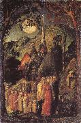 Samuel Palmer Home from aftonsangen oil on canvas